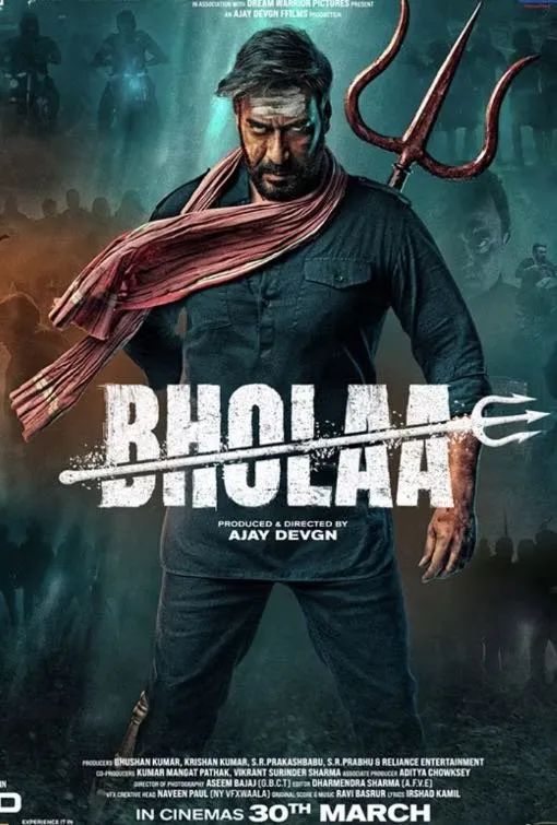 Bholaa 4K Aksiyon Filmi Posteri — proiptv Film ve Dizi Arşivi
